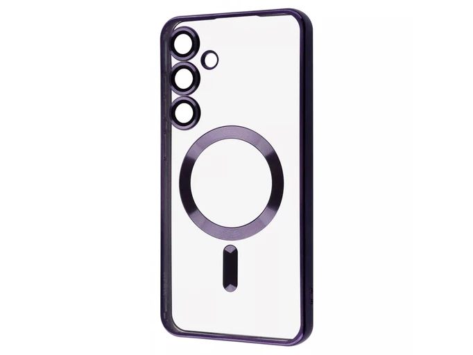 Силікон Cosmic camera CD Magsafe Samsung S25 FE deep purple