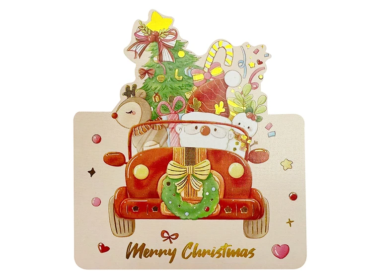 Листівка Новорічна Merry Christmas Toys