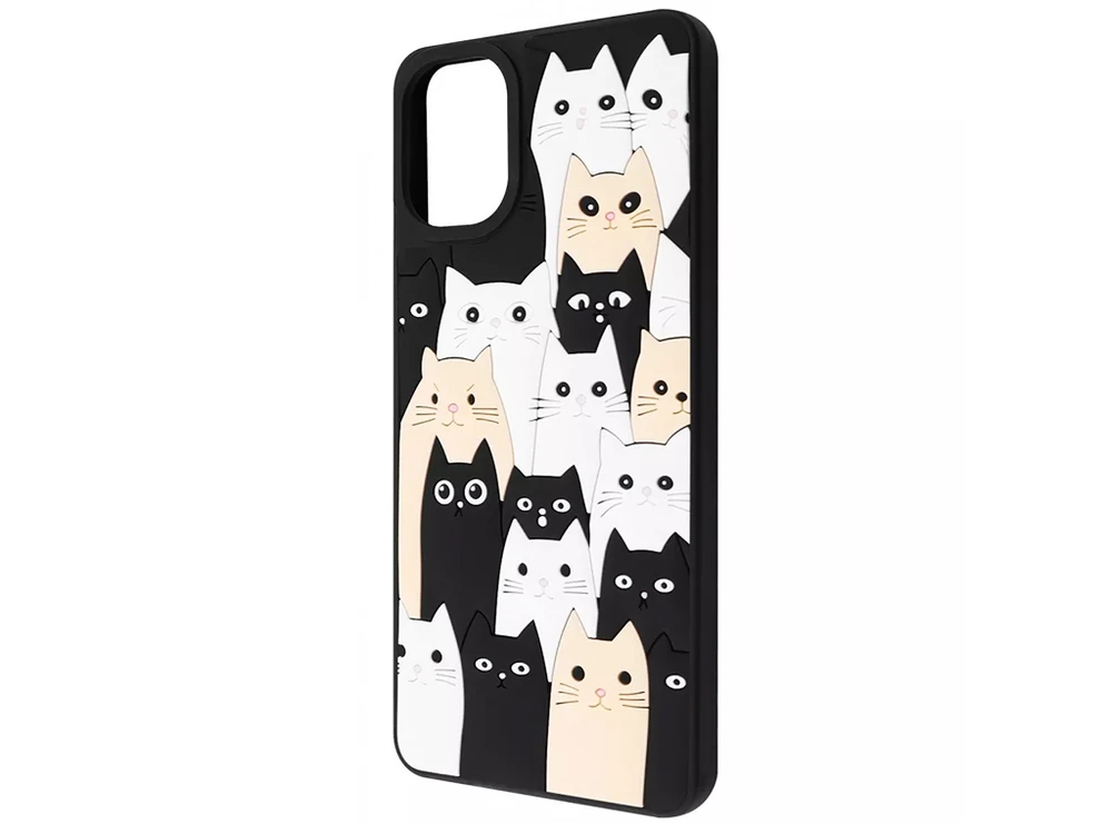 Чохол Doodle Case Samsung A07 cats