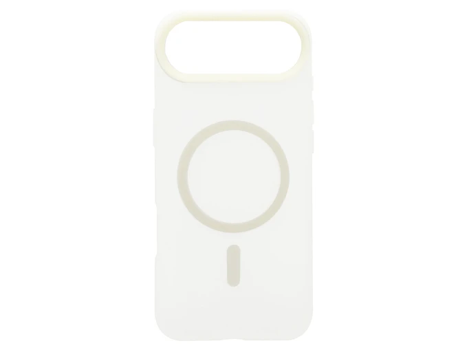 Накладка Silicone Matt MagSafe iPhone 17 Air vanilla