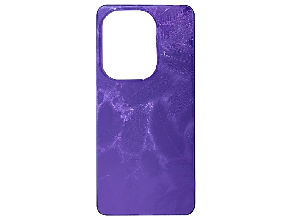 Накладка Feathers Redmi Xiaomi Redmi Note 13 Pro 4G/Poco M6 Pro 4G/Redmi Note 14S violet