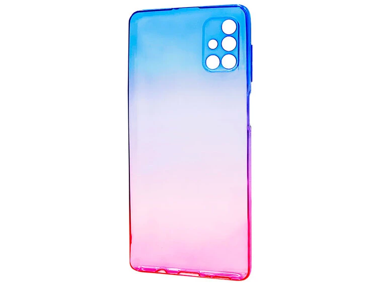 Градієнт Samsung M51 blue/pink