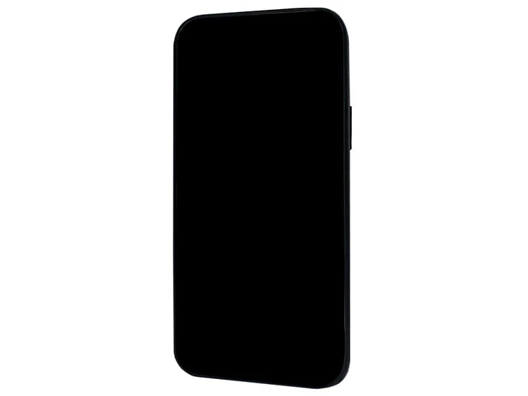 Накладка Leather Weaving iPhone 13 Pro black