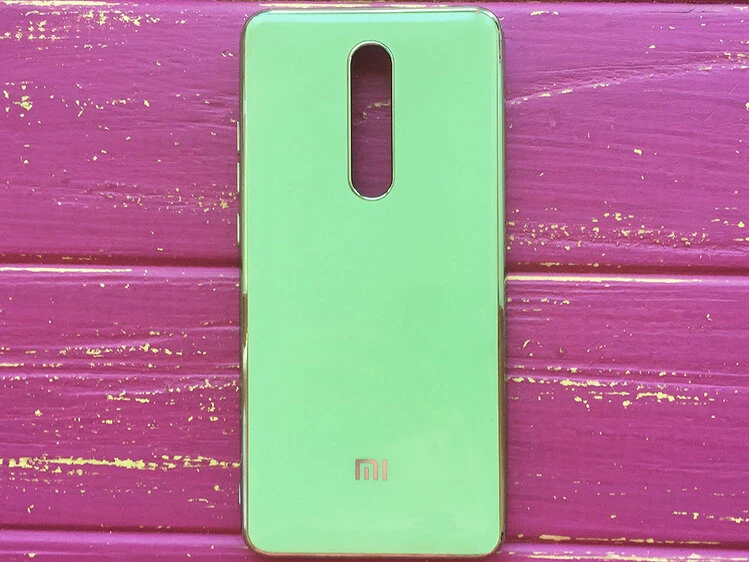 TPU+силикон Xiaomi Mi9T/K20/Pro зеленый