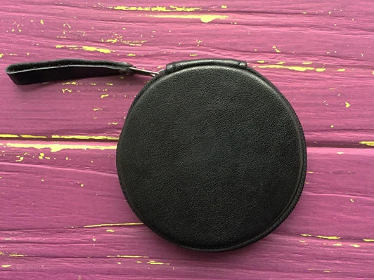 Чохол для навушників к/з круг black