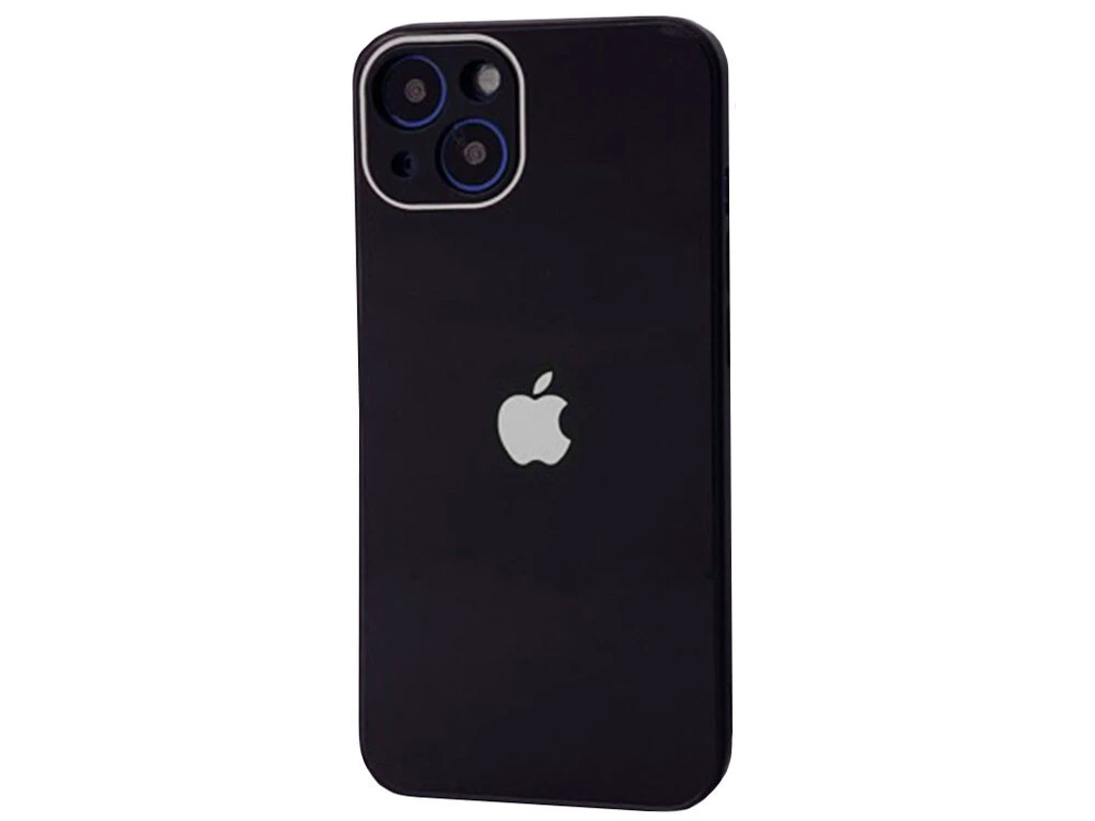 TPU+Glass Designo iPhone 13 Pro Max black