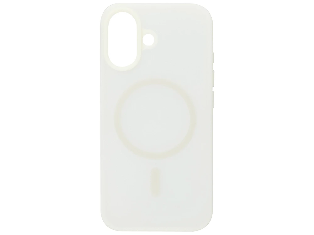 Накладка Silicone Matt MagSafe iPhone 17 vanilla