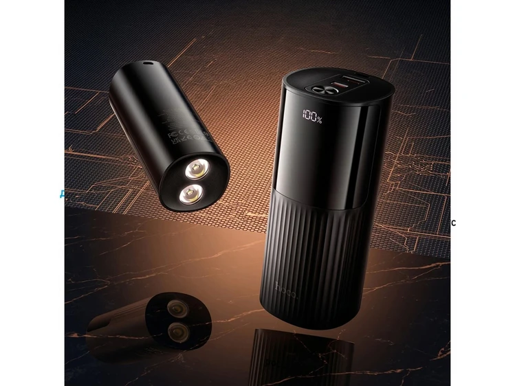 Power Bank Hoco J150 20W+22.5W 20000mAhUSB+Type-C LED Lamp black