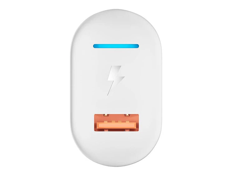 МЗП YOKI Led series YK-QC 1USB/18W/QC3.0 white