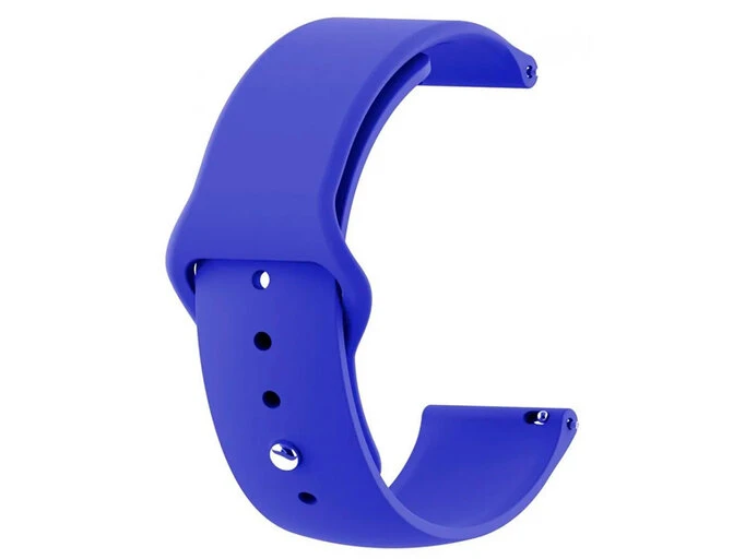 Ремінець Xiaomi Amazfit/Bip/Samsung Silicone 22mm tahoe blue