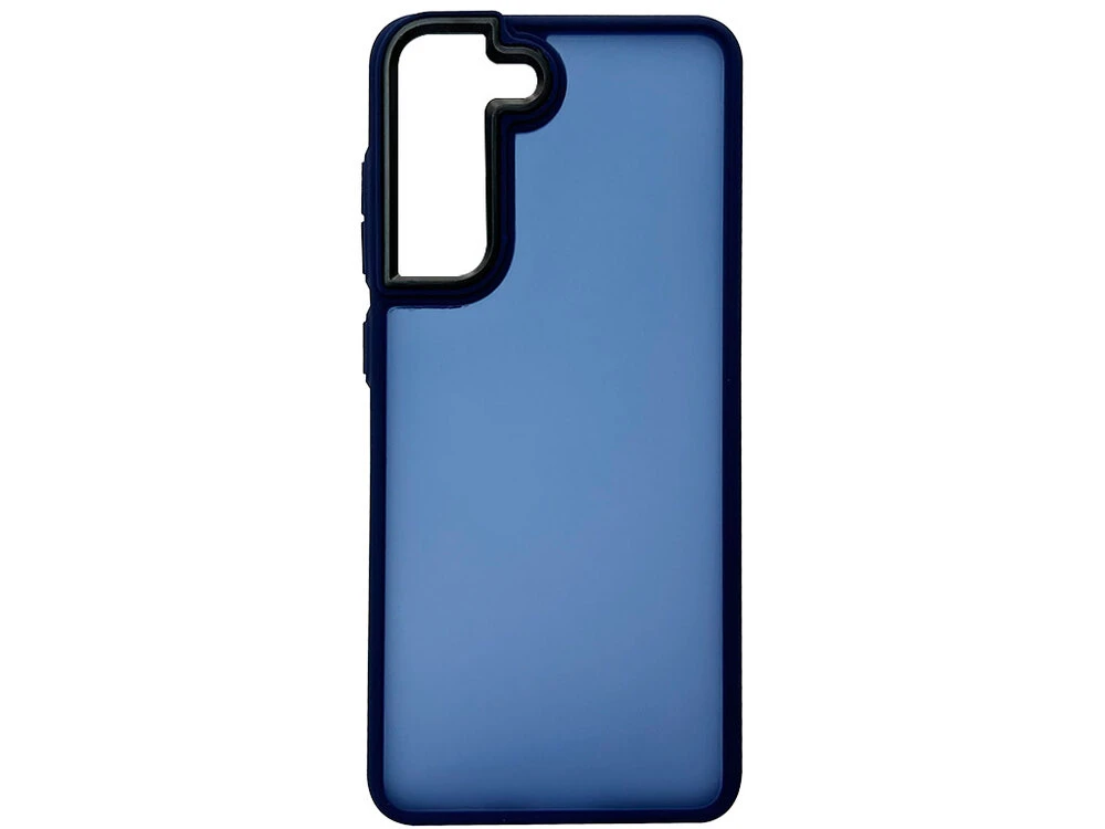 Shadow Matt Metal Buttons Samsung S22 dark blue