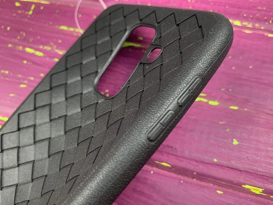 Силікон плетіння Samsung A6+/J8 Black