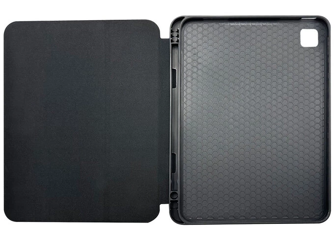 Умный чехол для iPad 10.2 (19/20/21) с креплением для стилуса черный