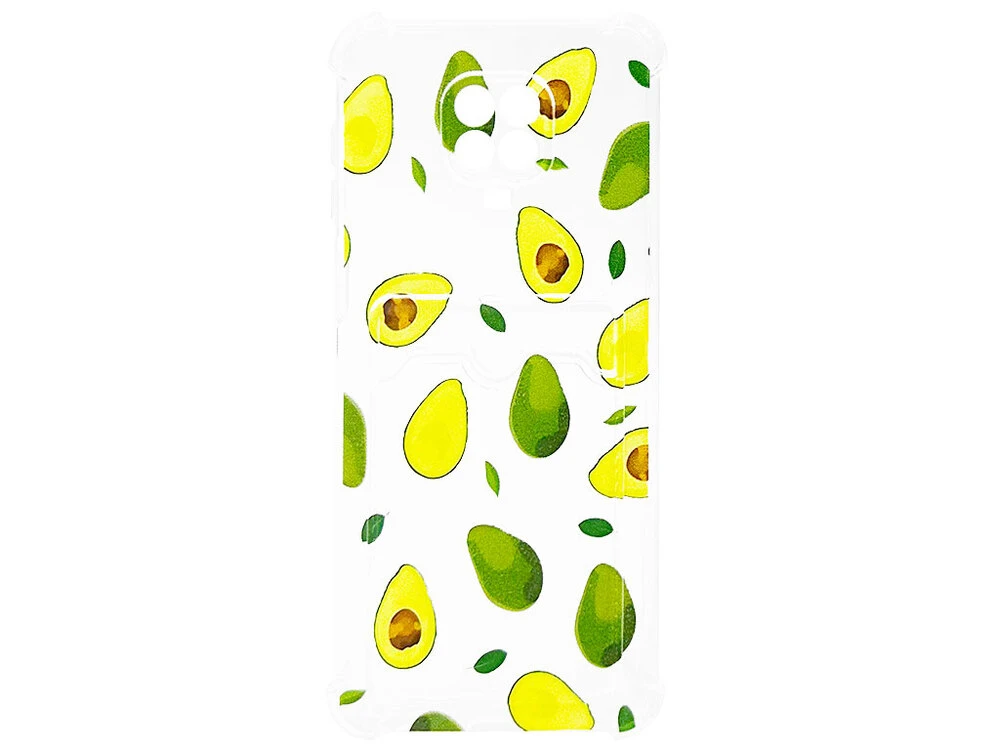 Ультрабронь CARD CASE Print Redmi Note 9s/Note 9 Pro/Note 9 Pro Max Avocado