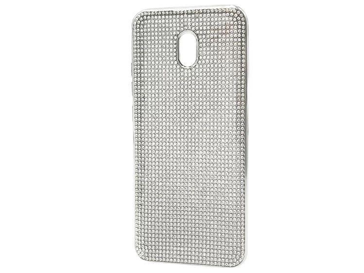 Силікон Full Diamond Redmi 8A Silver