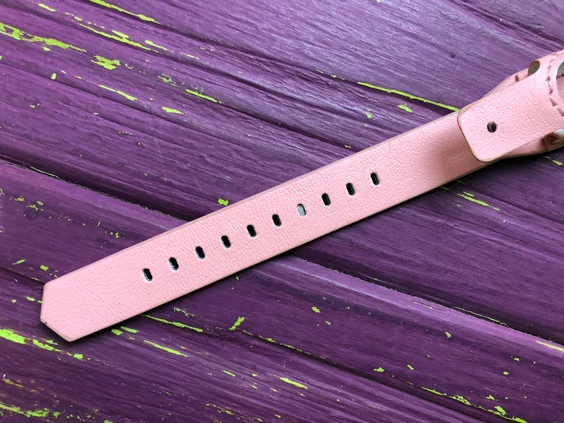 Ремешок кожа Xiaomi Mi Band 2/3 pink