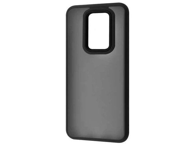 Теневые матовые металлические кнопки Redmi Note 9 черные