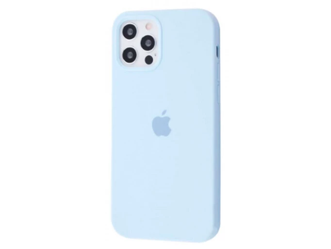 Case soft touch низ iP 12/12 Pro (43) sky blue