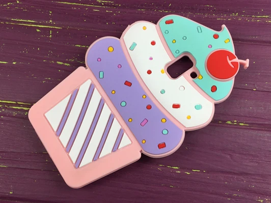 3D Cake Samsung A8+ (18) Light Pink