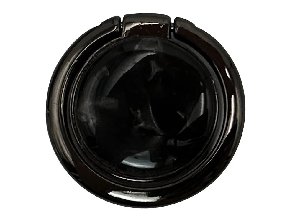 Кольцо Мрамор черное