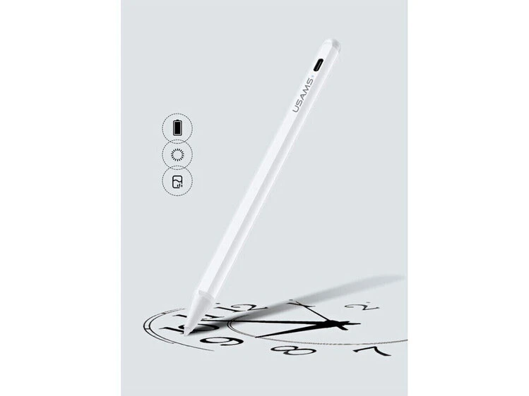 Стилус Usams US-ZB135 Active Touch iPad white
