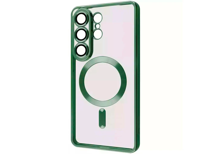 Силікон Cosmic camera CD Magsafe Samsung S26 Ultra dark green