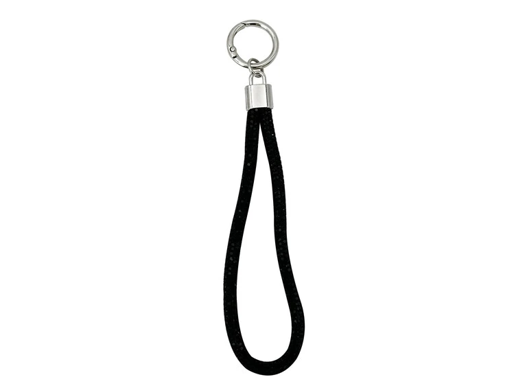 Ремінець- браслет Luxury Crystal для телефону з карбіном black