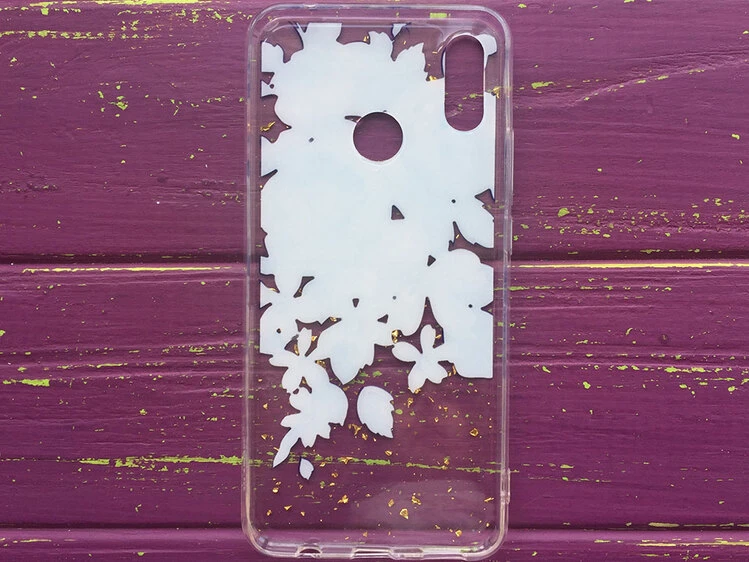 Flowers Confetti Redmi Note 6/6Pro Violet