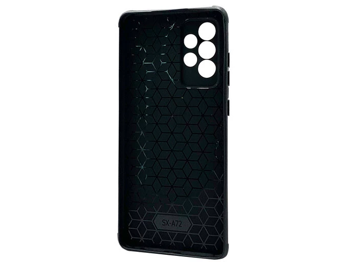 Накладка Louis Vuitton Leather Samsung A72 brown