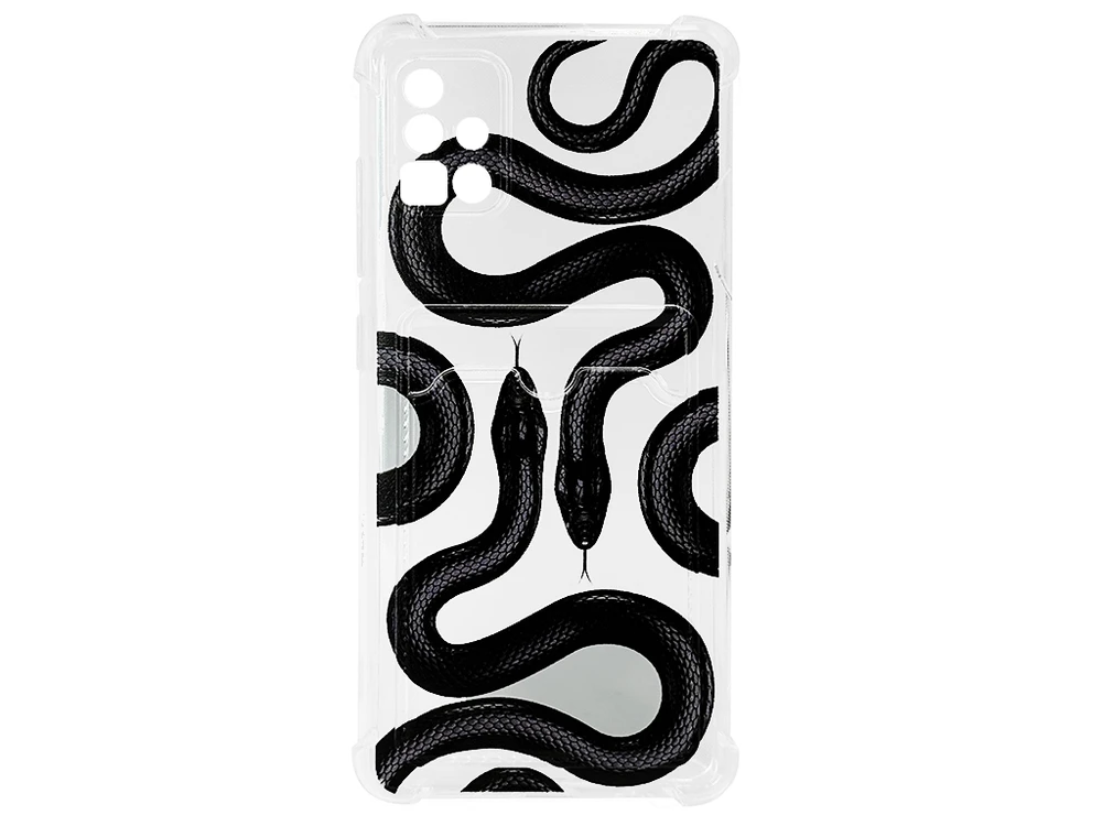 Ультрабронь CARD CASE Print Samsung A51 Snake