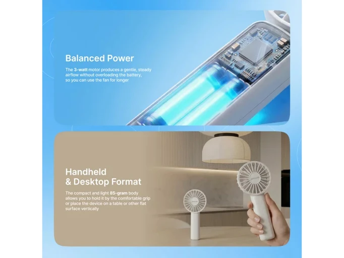 Портативний вентилятор Proove Carlson Lite white