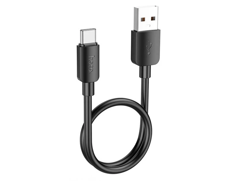 Кабель HOCO X96 100W Type-C (0.25 m) black