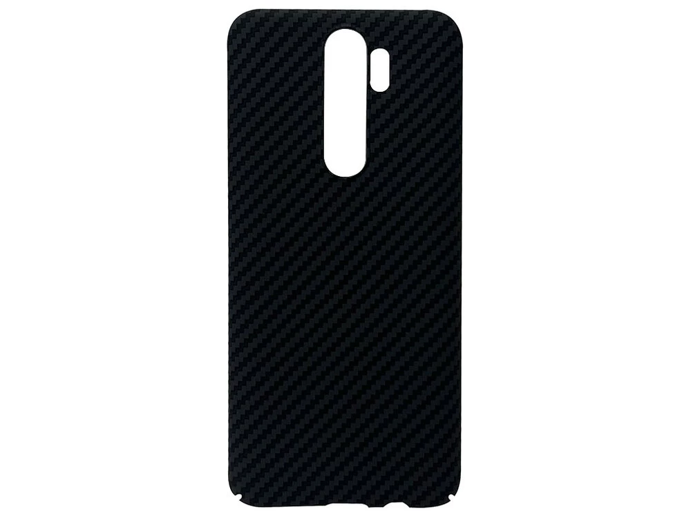 Plastic Carbon Case Redmi Note 8 Pro black