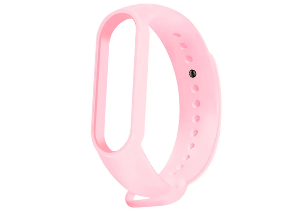 Ремінець силікон Mi Band 7 pink