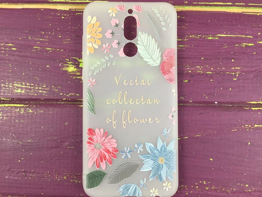 Силикон Huawei Mate 10 Lite Collectan flower