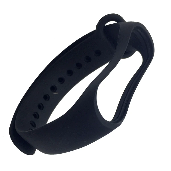 Ремінець силікон Mi Band 3/4 black