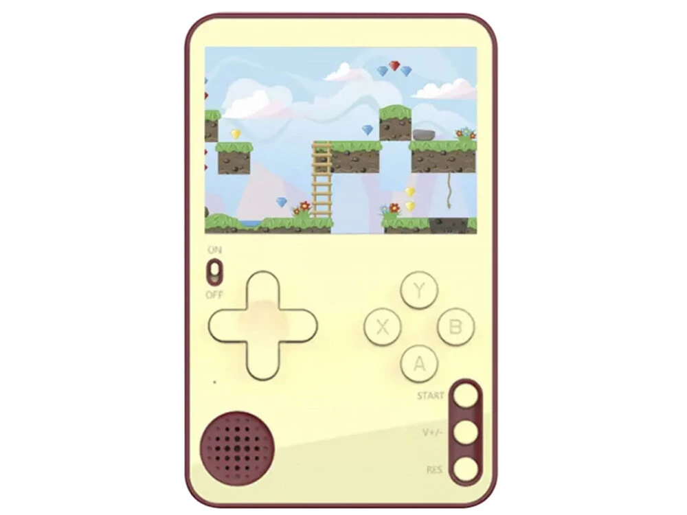 Ігрова консоль DATA FROG 500 в 1 beige/red