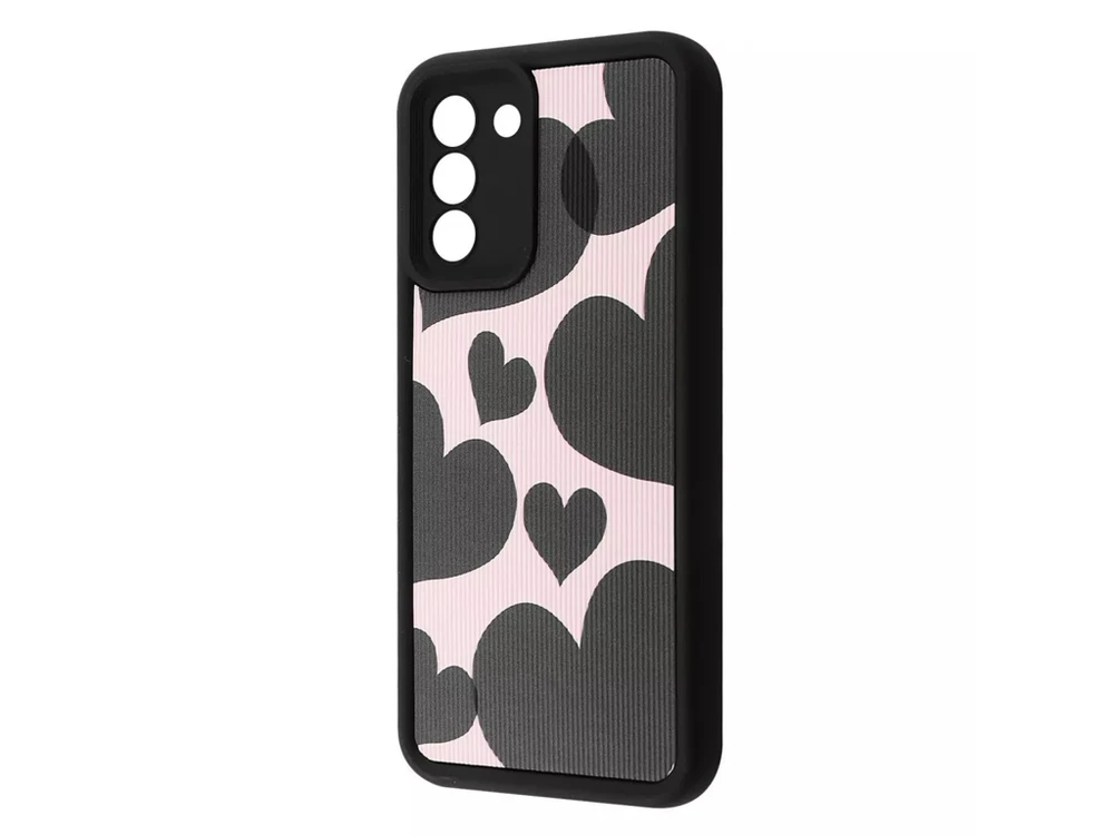 WAVE Artfull Case Samsung S21 FE black hearts