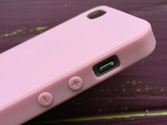 Силікон Candy matte iPhone 5 pink