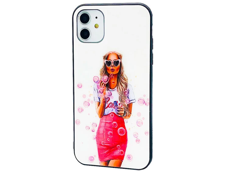 TPU+Glass Girls iPhone 11 Barbie