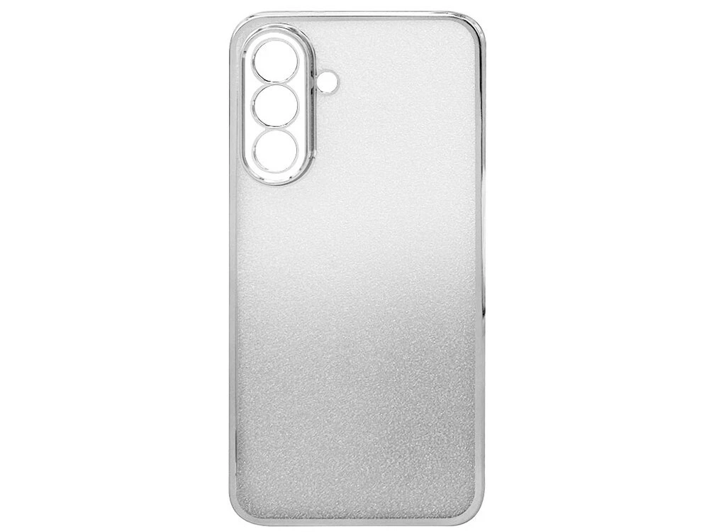 Накладка Ombre Glitter Samsung A17 silver