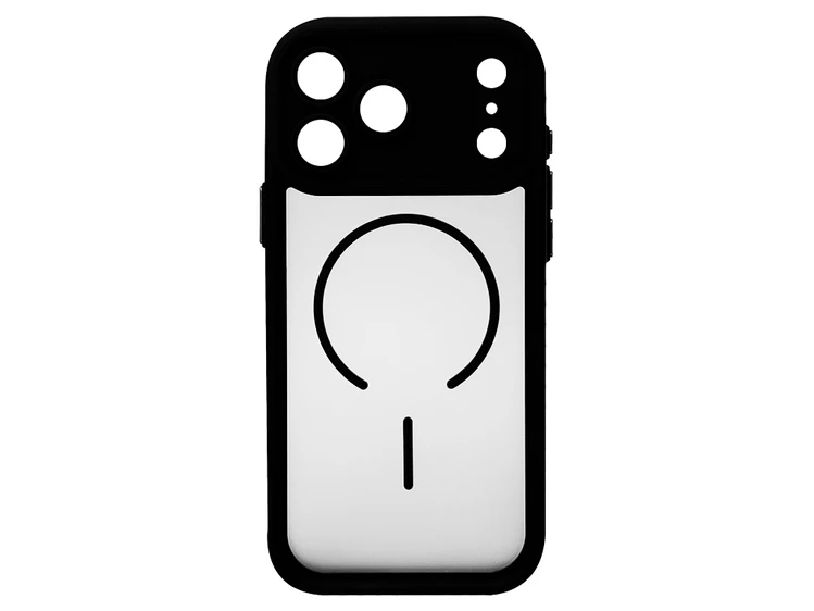 Накладка Clear Shock MagSafe iPhone 17 Pro black