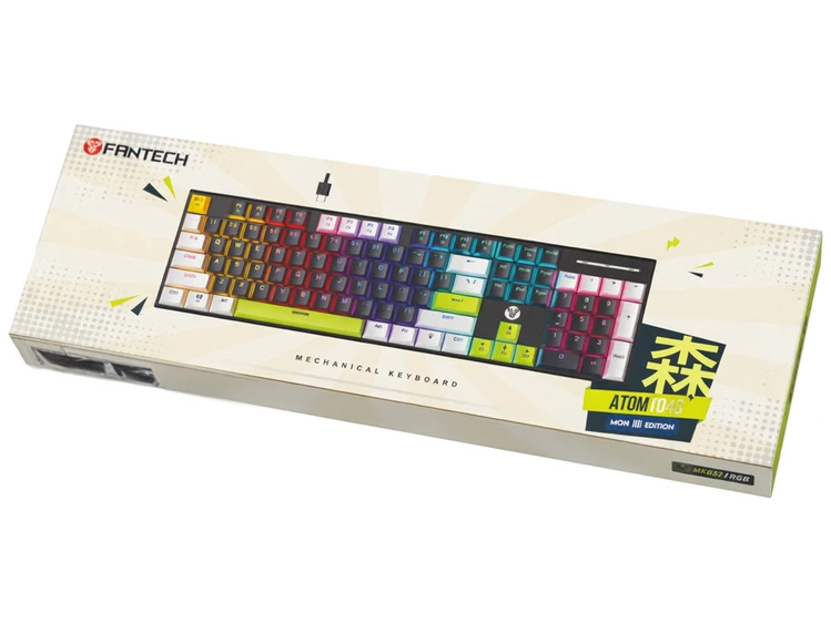 Клавіатура Fantech ATOM104S MK878S Mori Red Switch blue