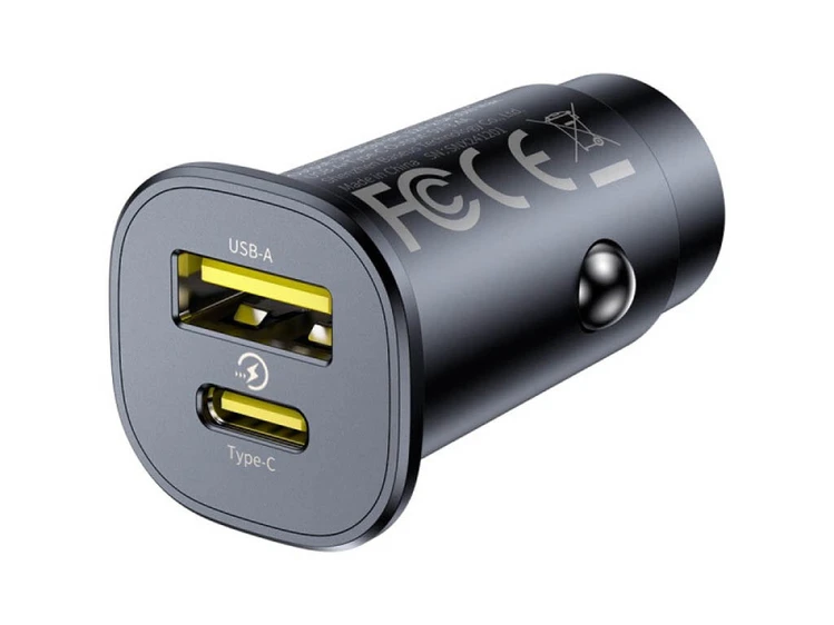 АЗП Baseus GoTrip DP1 2Type-C/30W black