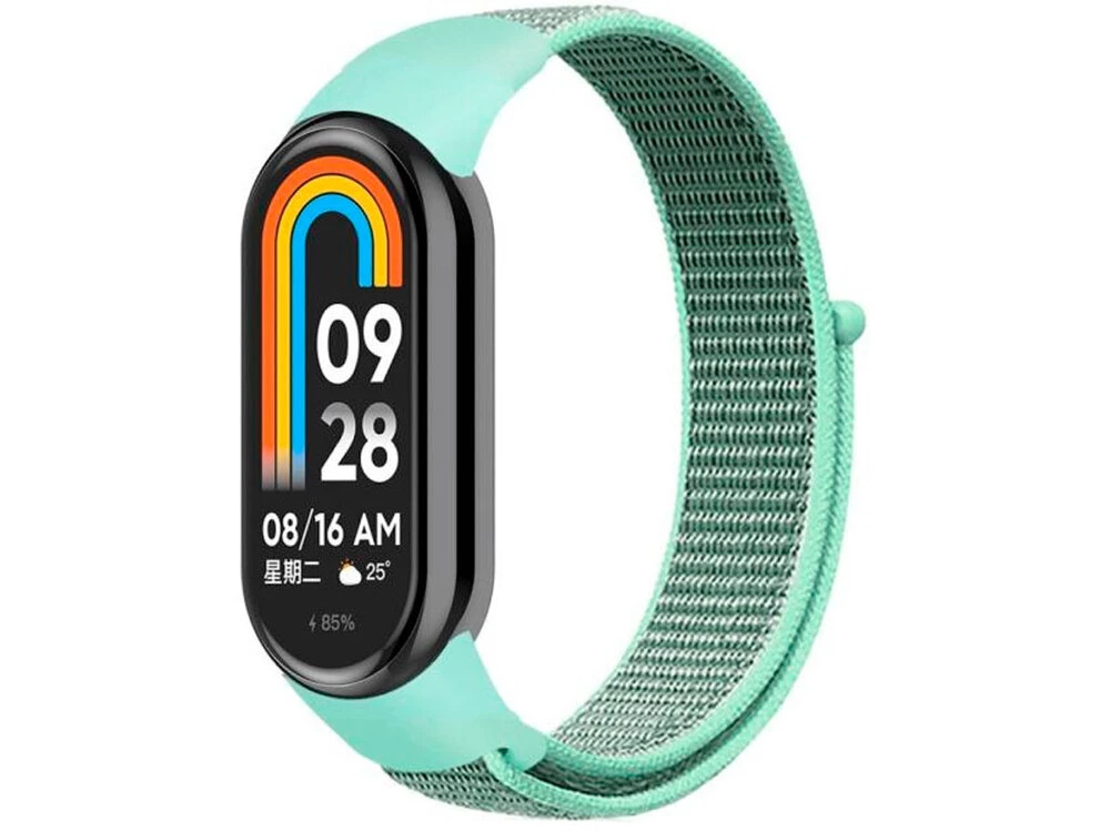 Ремінець Nylon Mi Band 8/9 mint