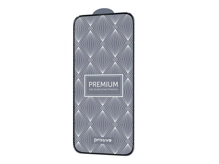 Скло 5D Proove iPhone 14 Pro Max/15 Plus/16 Plus black