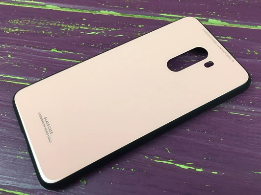 TPU+Glass Pocophone F1 Pink