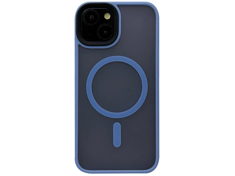 Shadow Matt Metal Buttons MagSafe iPhone 13/14 sea blue