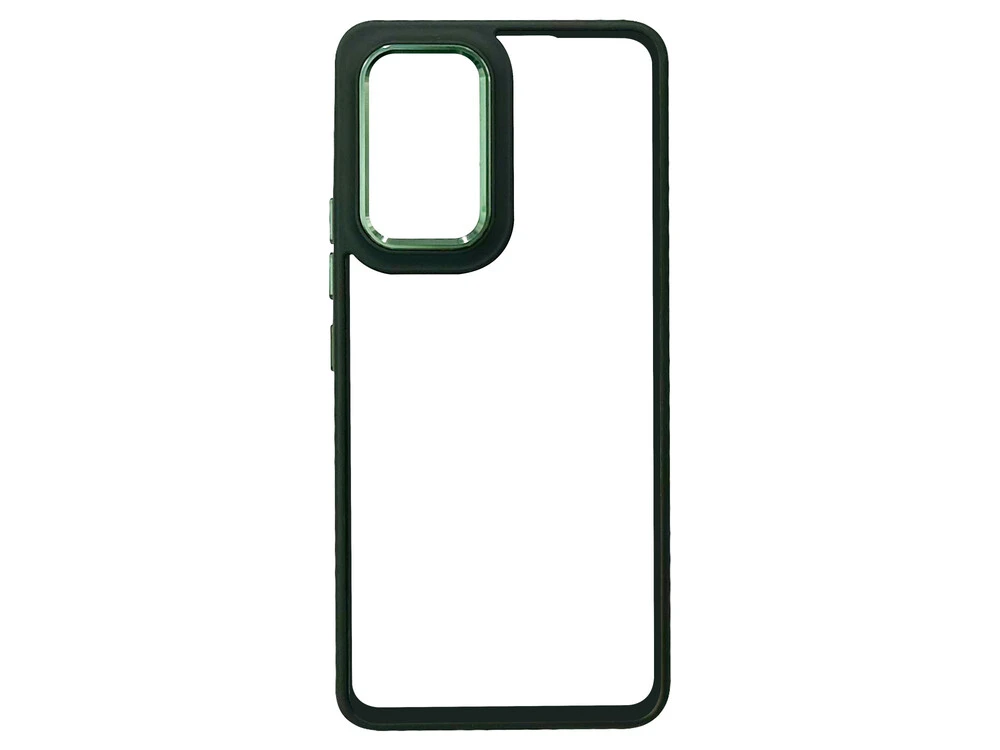 Накладка Metallic Clear Case Samsung A53 dark green