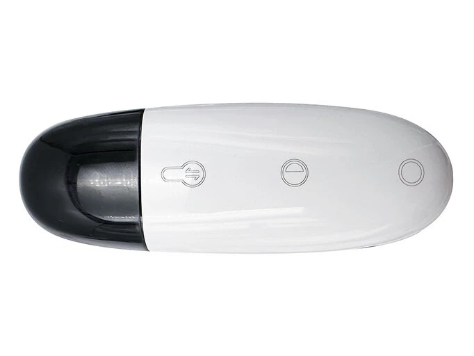 Светодиодная лампа-зажим Book Light черный/белый